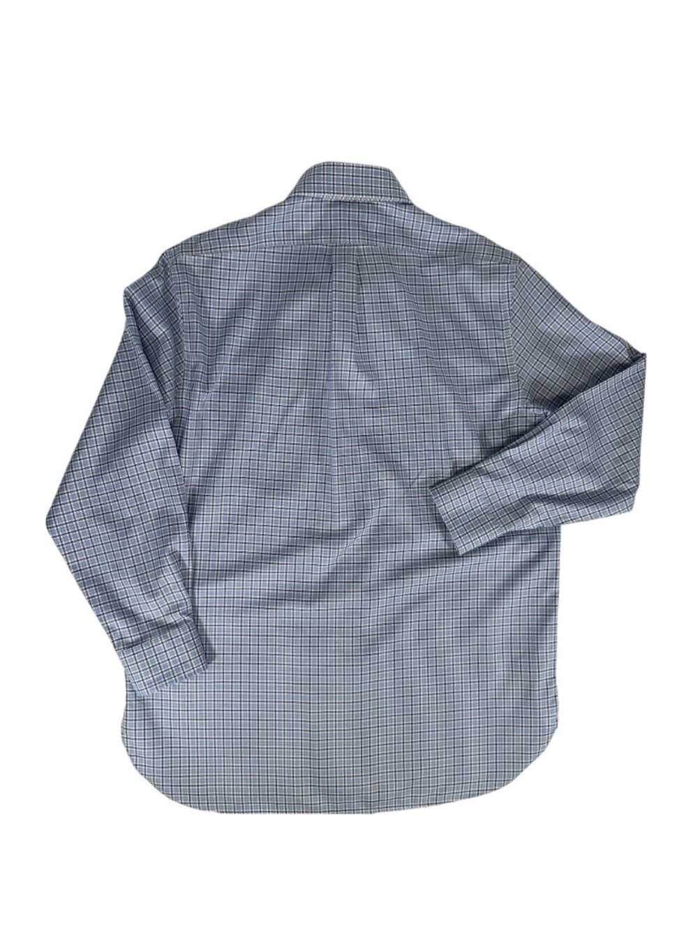 POLO Ralph Lauren Classics Long Sleeve Button Down Shirt Blue Plaid Large NWT - Picture 4 of 6